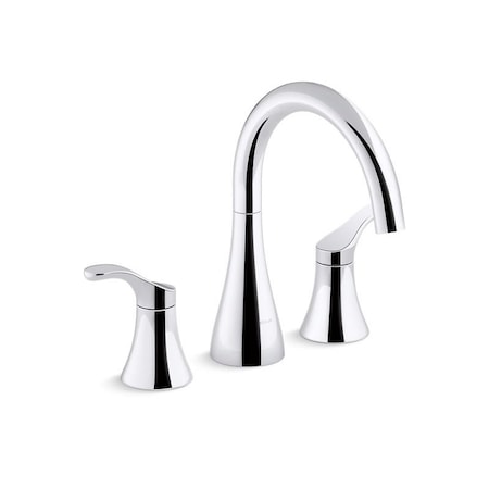 Kohler Simplice 2H Dck-Mnt Fct Trim T26426-4-CP